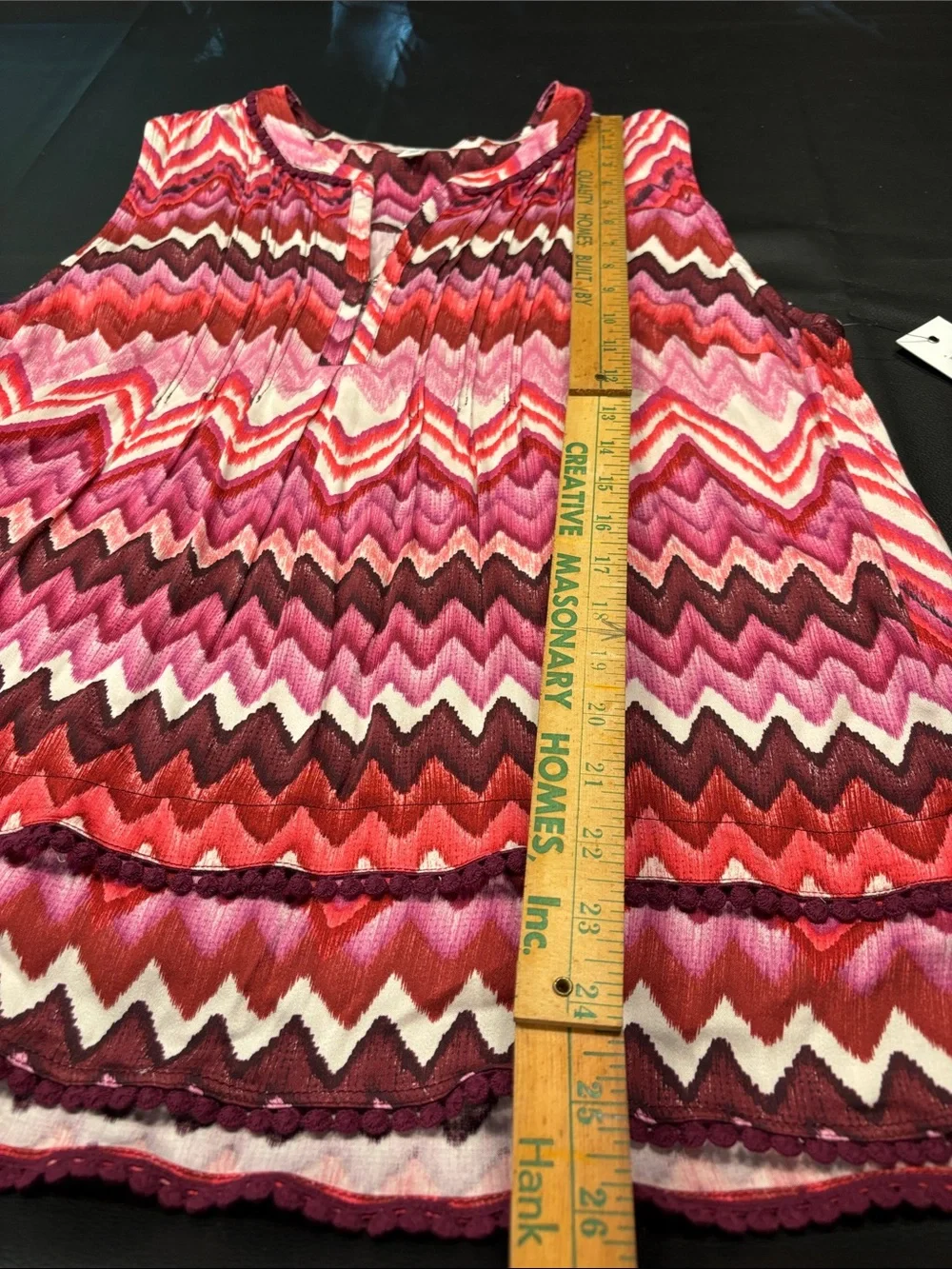 Tribal jeans, ladies sleeveless top